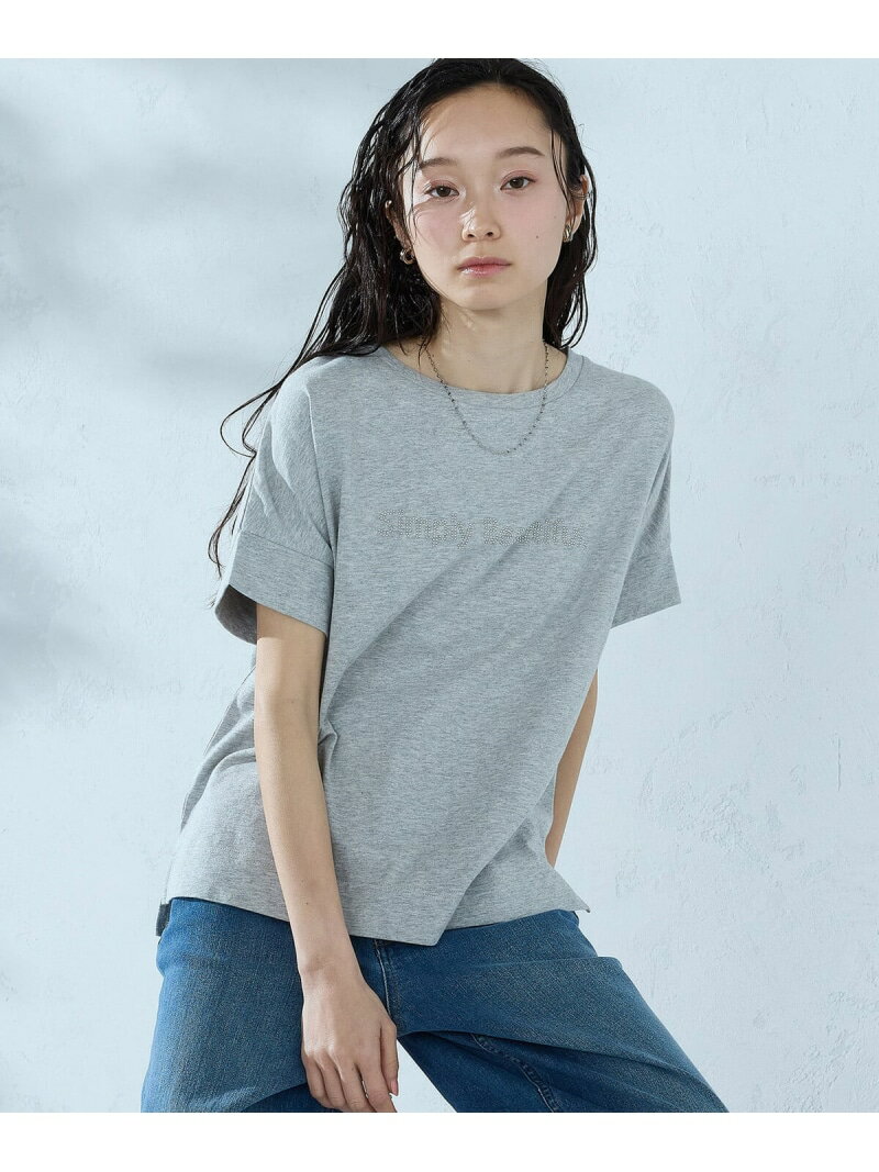 乐天商城 - ロゴ Tシャツ COMME CA ISM コムサイズム トップス カットソー・Tシャツ グレー ブラック ホワイト[Rakuten Fashion]