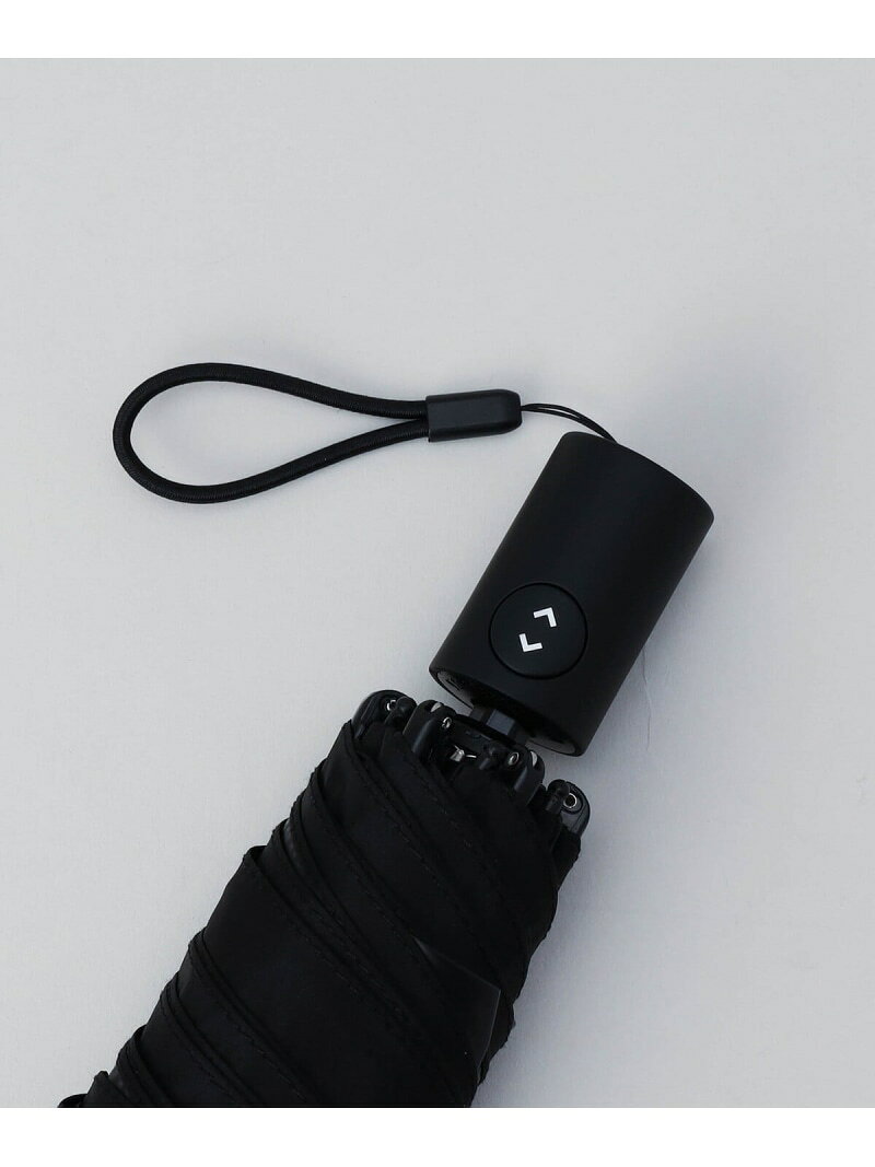 FIVEFOXes ONLINE STOREの【遮熱・撥水】晴雨兼用 ジャンプ傘 COMME CA MEN コムサメン ファッション雑貨 折りたたみ傘 ブラック【送料無料】[Rakuten Fashion]｜アングル3
