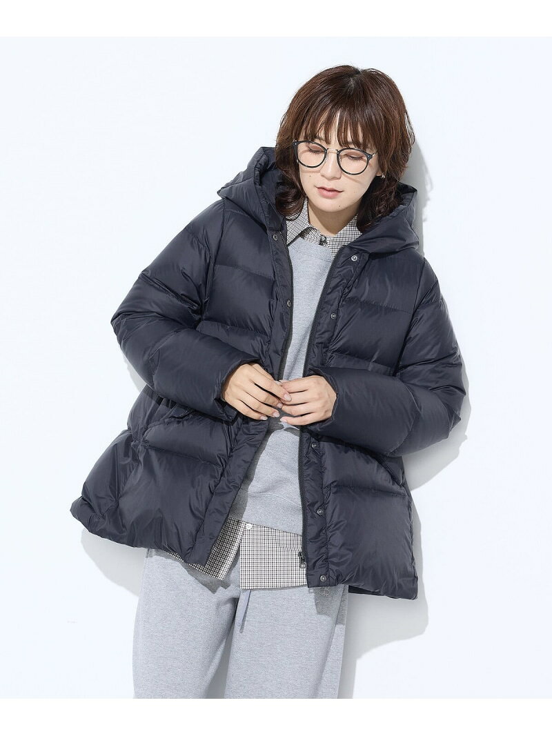 Rakuten - 【WEB限定:13号】ナイロンタフタ ダウンコート COMME CA Wardrobe コムサ ジャケット・アウター ダウンジャケット・ダウンベスト ベージュ ブラック【送料無料】[Rakuten Fashion]