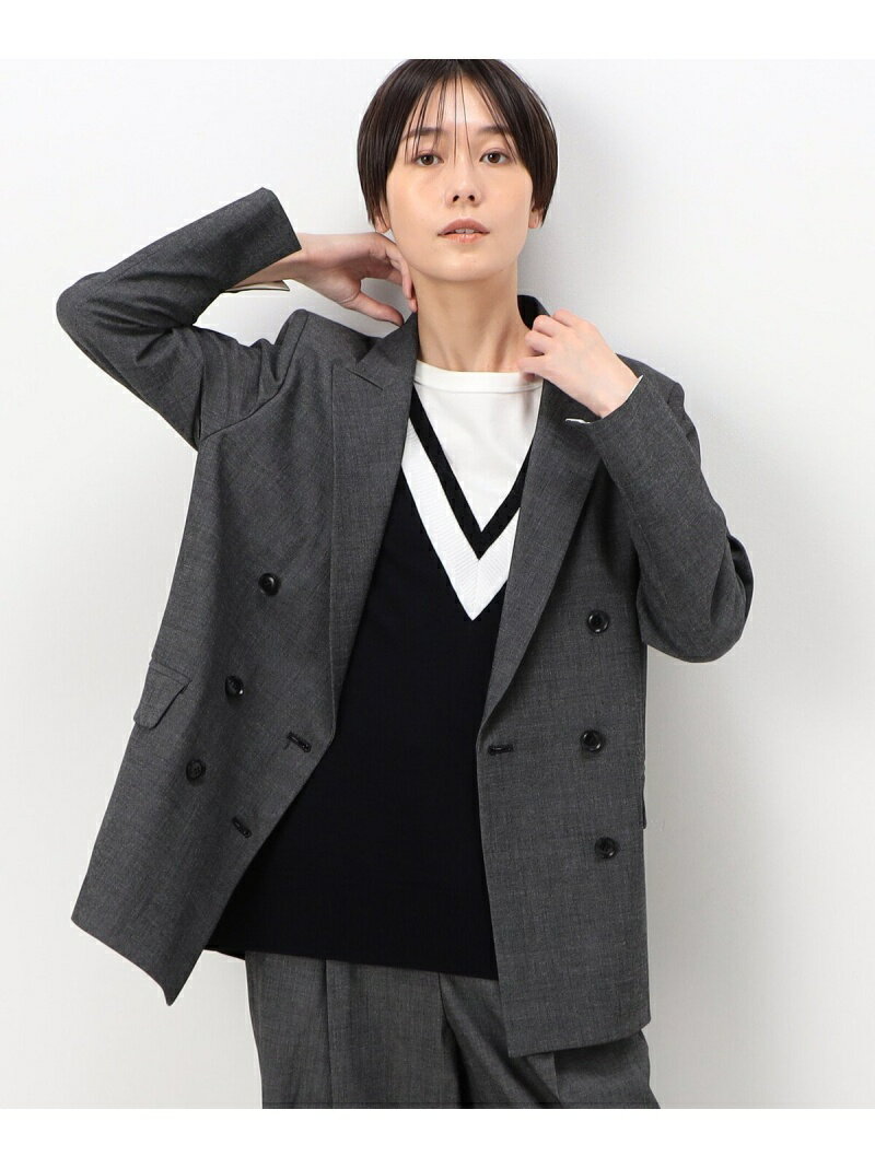 【SALE／10%OFF】[ TALLサイズ ] 【セットアップ対応】ピンヘッド2WAYストレッチ ダブルジャケット COMME CA TALL コムサ スーツ・フォーマル スーツジャケット【RBA_E】【送料無料】[Rakuten Fashion]