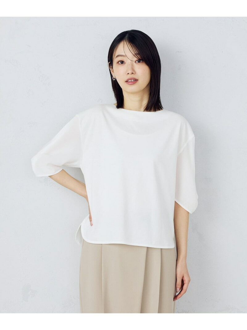 Rakuten - 【SALE／40%OFF】デザインスリーブカットソー COMME CA ISM コムサイズム トップス カットソー・Tシャツ ブラック グリーン ネイビー ホワイト カーキグリーン【RBA_E】[Rakuten Fashion]