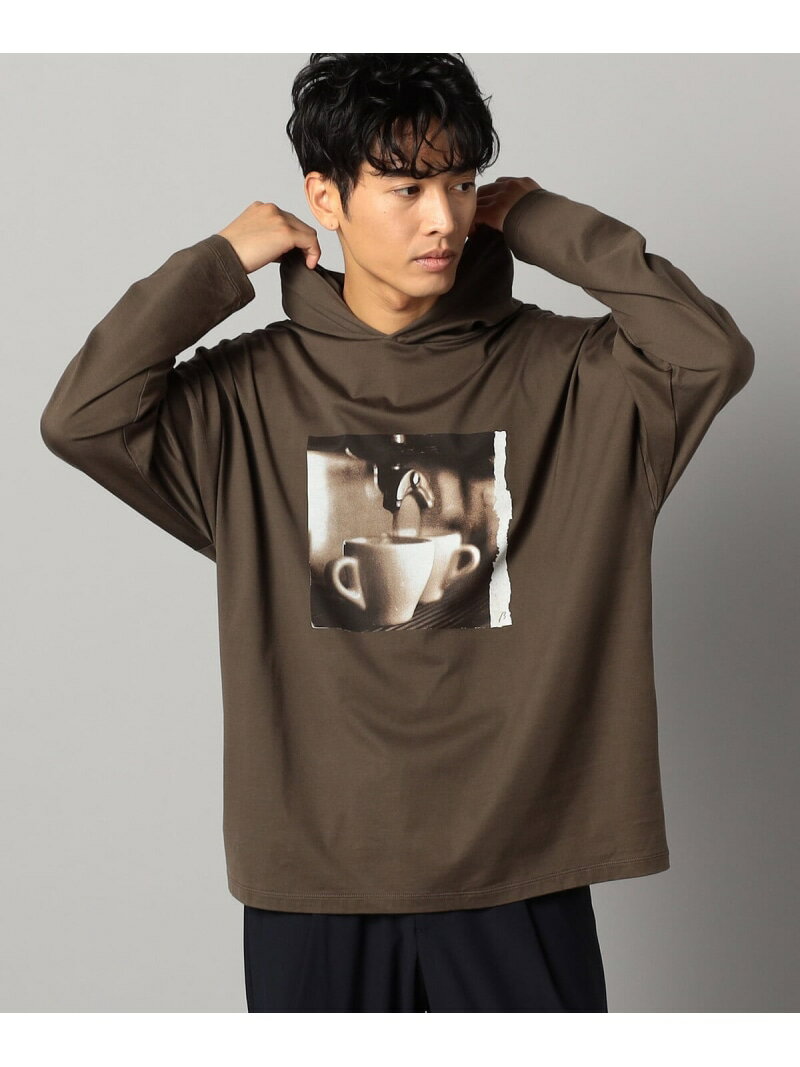 乐天商城 - 【SALE／51%OFF】【β MEN】【coffee break】プリントプルオーバー【COMME CA MEN】 β MEN コムサメン トップス カットソー・Tシャツ ブラウン【RBA_E】【送料無料】[Rakuten Fashion]
