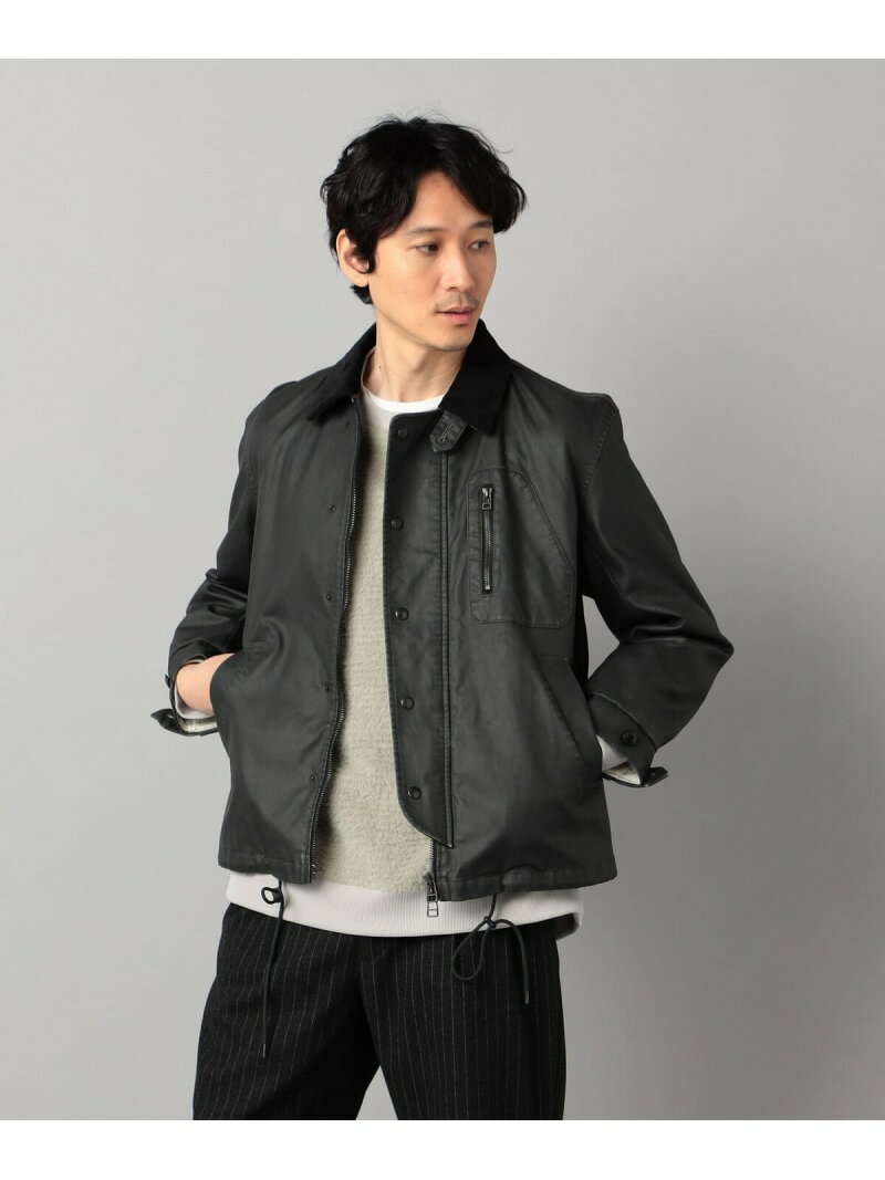 乐天商城 - 【SALE／19%OFF】N-1コーティングブルゾン β MEN コムサメン ジャケット・アウター ブルゾン・ジャンパー ブラック【RBA_E】【送料無料】[Rakuten Fashion]