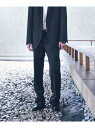 【COMME CA MEN】【ブライトリーセットアップ】ウールトロ 2WAYストレッチ ワンタックテーパードパンツ COMME CA MEN コムサメン スーツ...