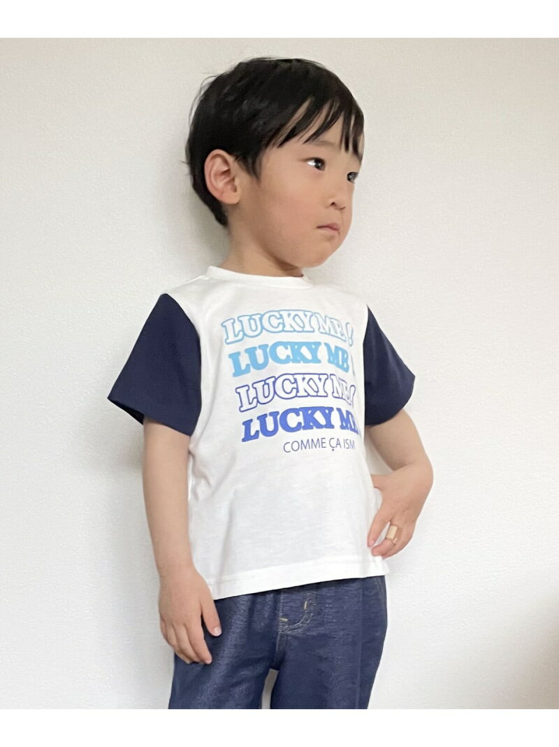 コムサイズム  ベビー服 男の子 【SALE／10%OFF】グラフィックプリント 半袖Tシャツ(ベビーサイズ) COMME CA ISM コムサイズム マタニティウェア・ベビー用品 その他のベビーグッズ ホワイト ブラック ネイビー パープル グリーン【RBA_E】[Rakuten Fashion]