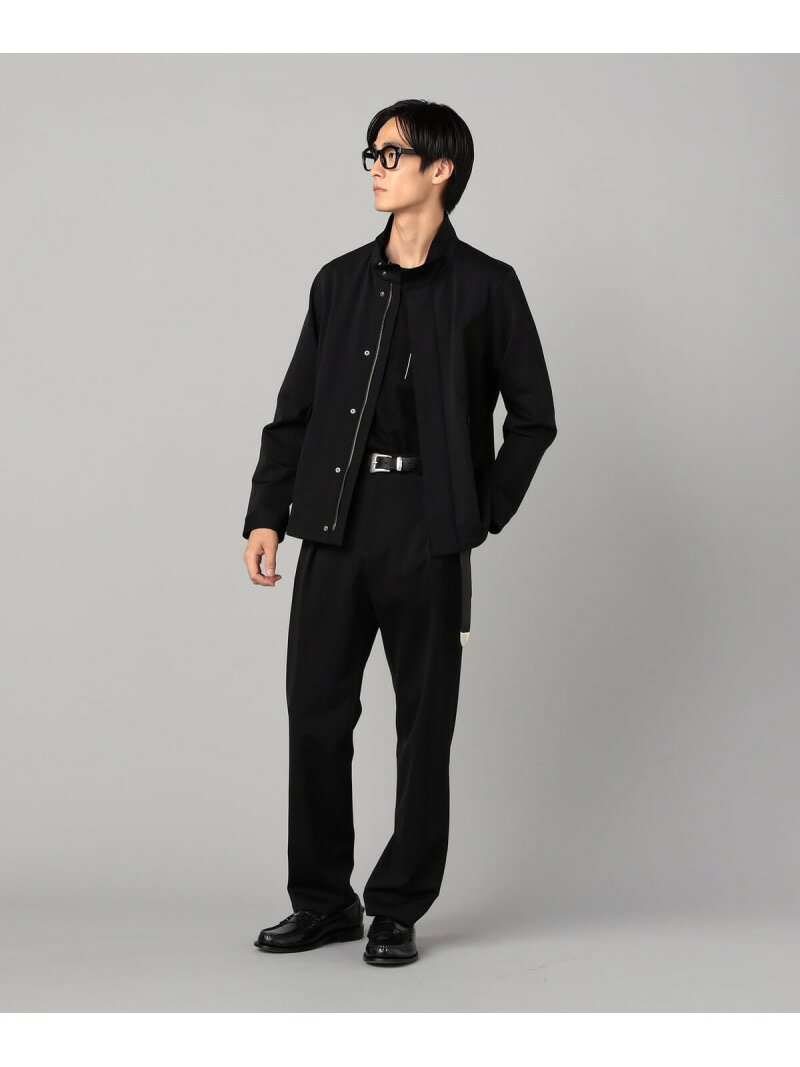 ソロテックス レーヨンフィラメント ショートモッズブルゾン COMME CA MEN コムサメン ジャケット・アウター ブルゾン・ジャンパー ブラック【送料無料】[Rakuten Fashion]