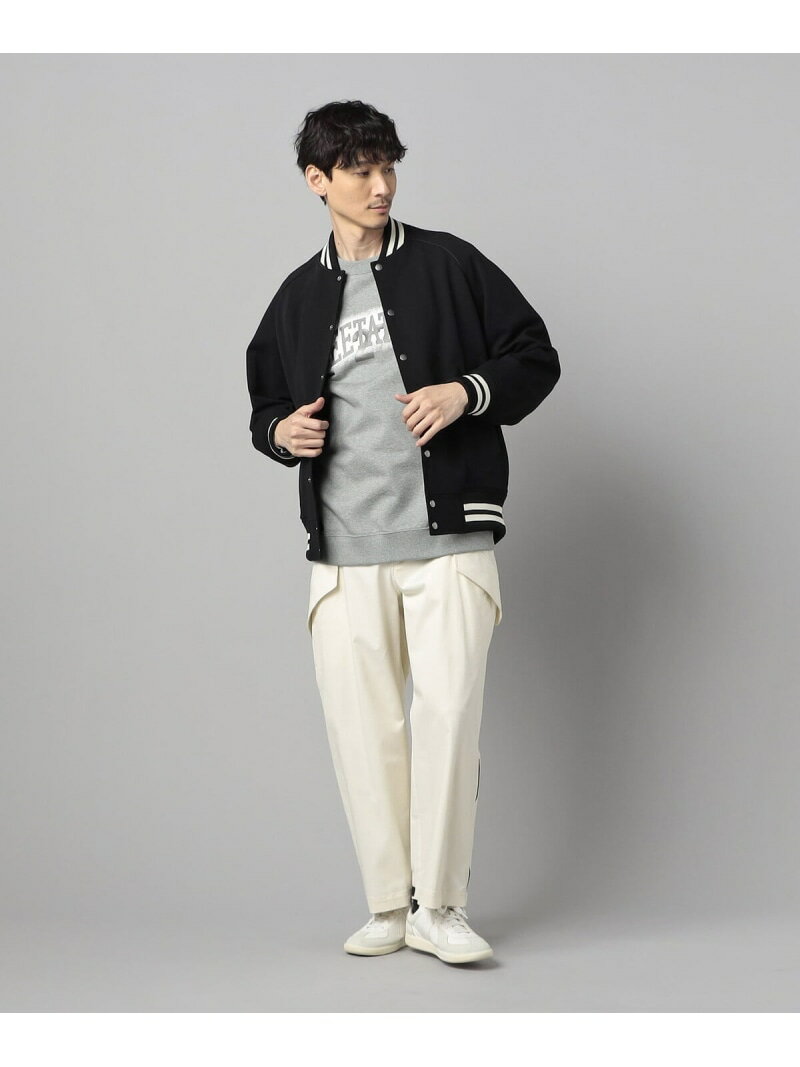 【SALE／40%OFF】バーシティ ブルゾン β MEN コムサメン ジャケット・アウター ブルゾン・ジャンパー ブラック【RBA_E】【送料無料】[Rakuten Fashion]