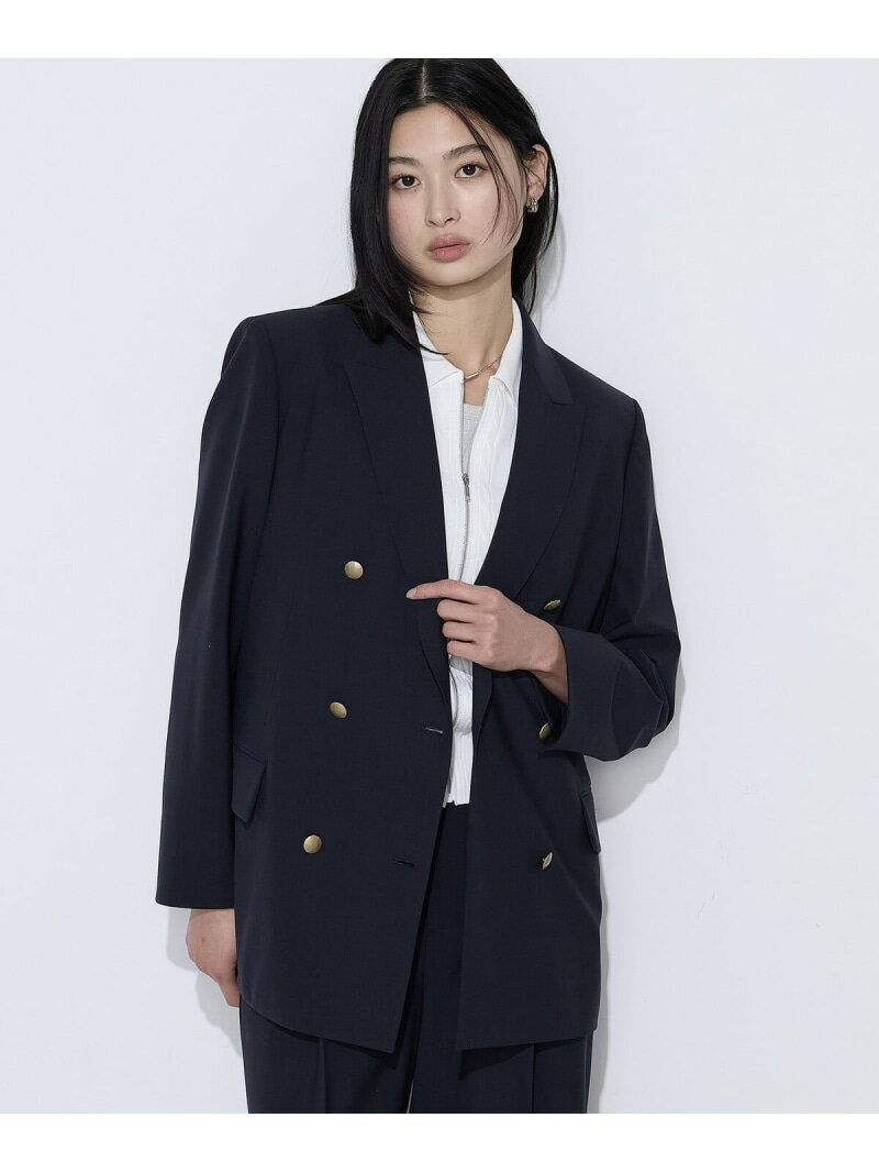 [ TALLサイズ ] 【セットアップ対応】T/W2WAYストレッチ ジャケット COMME CA TALL コムサ ジャケット・アウター テーラードジャケット・ブレザー ブラウン ネイビー【送料無料】[Rakuten Fashion]