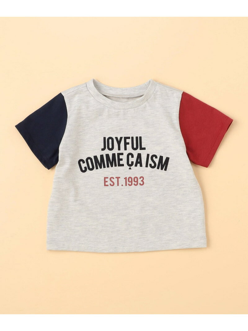 乐天商城 - 半袖プリントTシャツ(ベビーサイズ) COMME CA ISM コムサイズム マタニティウェア・ベビー用品 その他のベビーグッズ ネイビー レッド[Rakuten Fashion]
