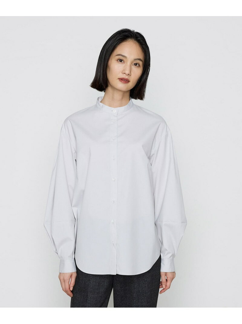 【SALE／37%OFF】[ +サイズ ] コットンポリブロード タックボリューム袖のブラウス Gabardine K.T + コムサ トップス シャツ・ブラウス ブラック ホワイト グレー【RBA_E】【送料無料】[Rakuten Fashion]