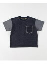 【SALE/55%OFF】デニム調ジャージー ポケット付きTシャツ COMME CA ISM コムサイズム トップス カットソー・Tシャツ ブルー ネイビー【R...