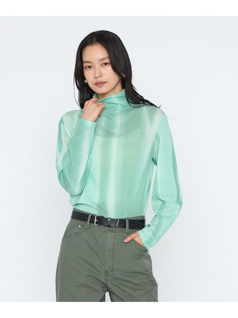 【SALE／10%OFF】コットンチュール プリントスキントップス Maison Platinum コムサ トップス カットソー・Tシャツ オレンジ グリーン【RBA_E】【送料無料】[Rakuten Fashion]