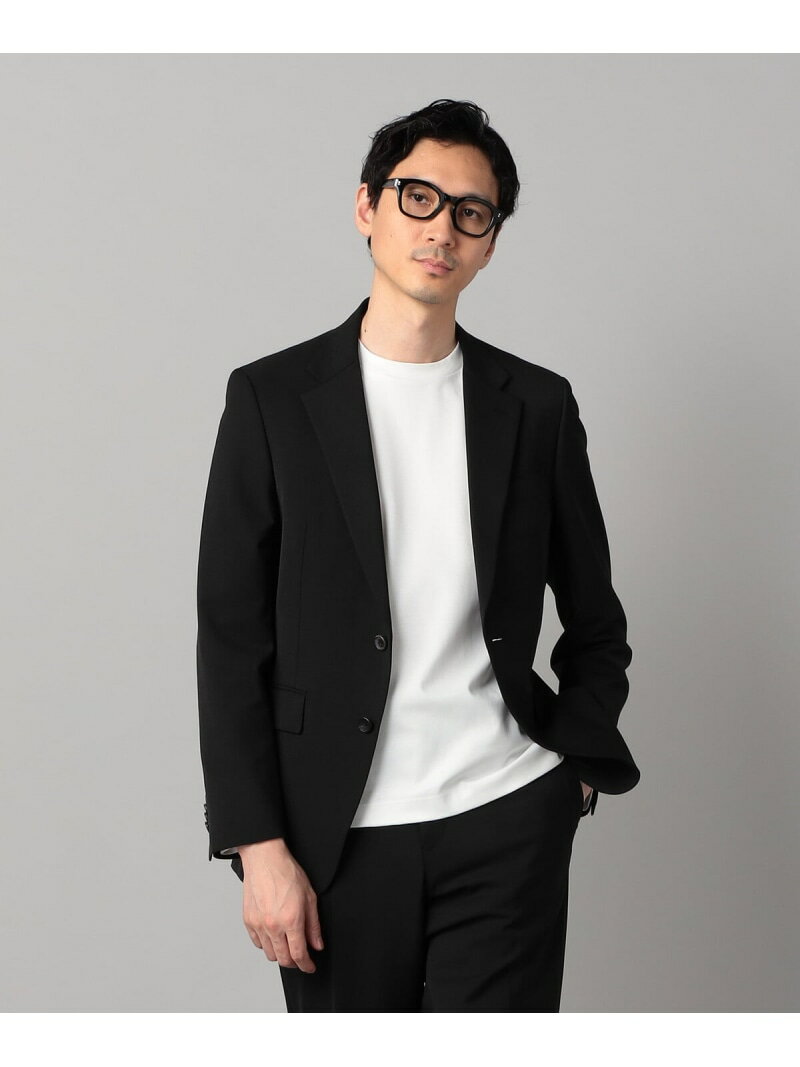 乐天商城 - 【セットアップ対応】尾州産 ポリエステルストレッチ ドビー ジャケット COMME CA MEN コムサメン スーツ・フォーマル スーツジャケット ブラック ネイビー【送料無料】[Rakuten Fashion]