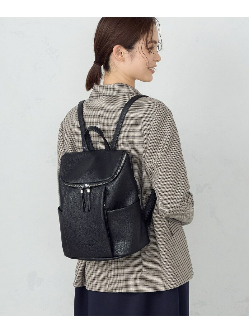 タックリュック MONO COMME CA コムサイズム バッグ リュック・バックパック ブラック ブラウン ネイビー【送料無料】[Rakuten Fashion]のサムネイル