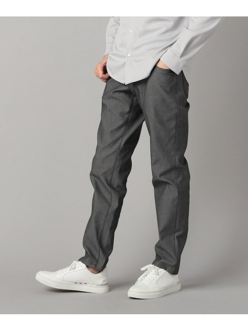 ドビーストレッチ 5ポケットパンツ COMME CA MEN コムサメン パンツ その他のパンツ グレー ブラック ネイビー【送料無料】[Rakuten Fashion]