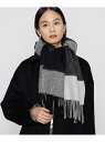 【SALE/30%OFF】チェック ストール K.T KIYOKO TAKASE コムサ ファッション雑貨 マフラー・ストール・ネックウォーマー ブラック ベー...