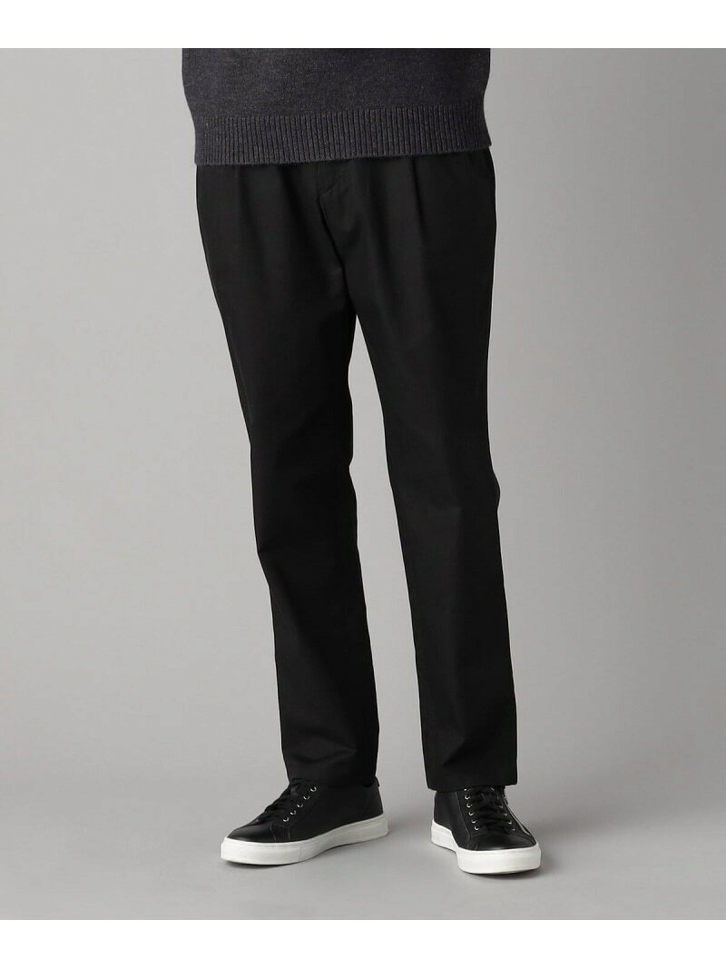 乐天商城 - 【SALE／67%OFF】コットンツイル タックパンツ COMME CA MEN コムサメン パンツ スラックス・ドレスパンツ ネイビー ブラック【RBA_E】【送料無料】[Rakuten Fashion]
