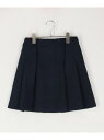 【SALE／50%OFF】[ 140cm~ ] ウーリーカルゼ プリーツスカート COMME CA FILLE コムサ・フィユ スカート その他のスカート【RBA_E】【送料無料】[Rakuten Fashion]