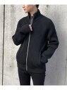 【SALE／37 OFF】両畦編み ジップアップ ニットブルゾン COMME CA ISM コムサイズム トップス ニット ブラック ホワイト カーキ【RBA_E】【送料無料】 Rakuten Fashion