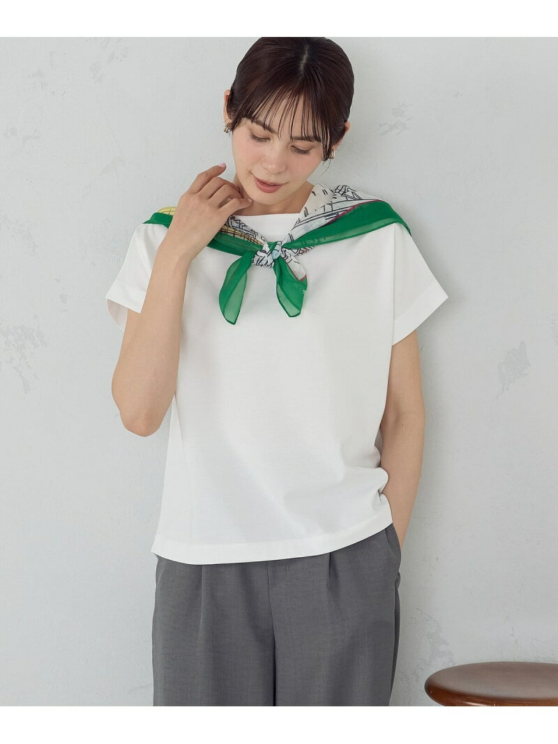 Rakuten - 【SALE／10%OFF】ボートネック カットソー COMME CA ISM コムサイズム トップス カットソー・Tシャツ ブラック ホワイト【RBA_E】[Rakuten Fashion]