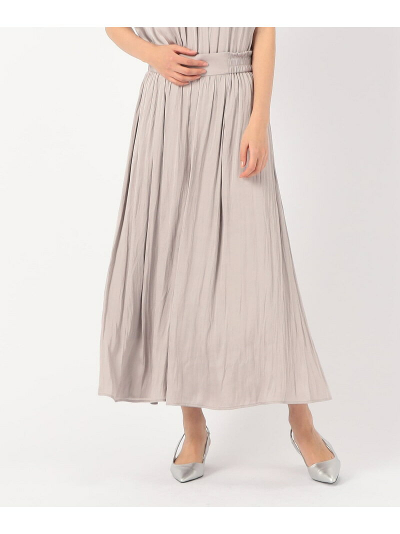 【SALE／50%OFF】割線サテン スカーチョ / セットアップ対応 COMME CA ISM コムサイズム パンツ その他のパンツ グレー ブルー【RBA_E】[Rakuten Fashion]のサムネイル