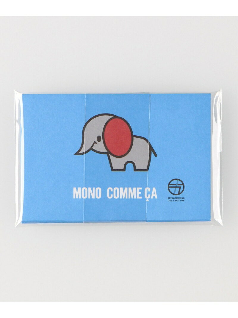 【SALE／10%OFF】ミニレターセット MONO COMME CA コムサイズム 文房具 その他の文房具 ブルー ホワイト レッド イエロー【RBA_E】[Rakuten Fashion]