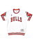 ̵MITCHELL & NESS 1987-88 AUTHENTIC SHOOTING SHIRT-BULLS7338-328-89CBU-WHITE