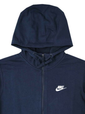 NIKE CLUB FRENCH TERRY FZ HOODIE-OBSIDIAN【804392-451-NAVY】