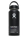 Hydro Flask HYDRATION 32 OZ WIDE MOUTH-BLACK【5089025-20-BLACK】