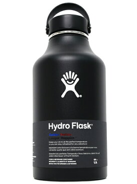 Hydro Flask HYDRATION 64 OZ WIDE MOUTH-BLACK【5089026-20-BLACK】