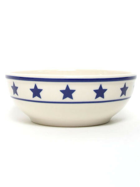 FISHS EDDY MANHATTAN BLUE PLATE SPECIAL NAPPY BOWL7FE500049-WHITE