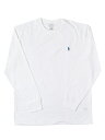 POLO RALPH LAUREN CLASSIC FIT OP L/S TEE WHITE【710671467004-D-WHITE】