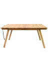 【SALE】【送料無料】Allstime DOOGOO TIME THE TABLE 420 TEAK【AT-0011-51-NATURAL】