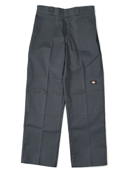 DICKIES DOUBLE KNEE WORK PANTS-CHARCOAL【85283-CH-CHARCOAL-CH】