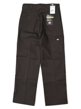 DICKIES DOUBLE KNEE WORK PANTS-DARK BROWN【85283-DB-D.BROWN-DB】