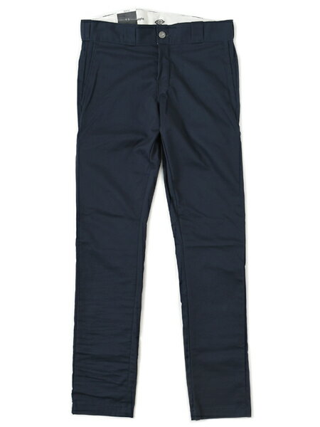 DICKIES SKINNY TWILL WORK PANT-DARK NAVYWP801-DN-D.NAVY-DN