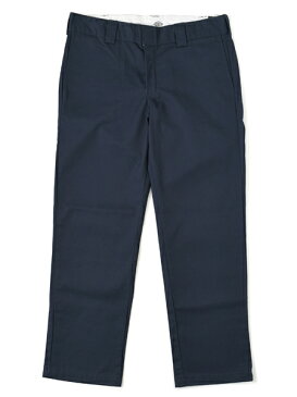 DICKIES RINSED FLAT.F SLIM WORK PANTS-DARK NAVY【WP873R-DN-D.NAVY-DN】