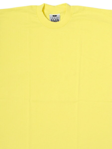 PRO CLUB HEAVY WEIGHT S/S TEE-LEMON【PRC1X-HWTST-LMN-LEMON】