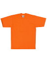 PRO CLUB HEAVY WEIGHT S/S TEE-ORANGE【PRC1X-HWTST-ORG-ORANGE】