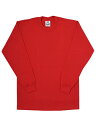 PRO CLUB HEAVY WEIGHT L/S TEE-REDyPRC1X-HWTLT-RED-REDz