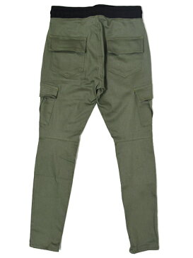 【送料無料】mnml CARGO DRAWCORD PANTS【18ML-AW301P-OV-OLIVE】