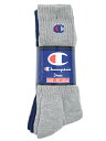 ySALEzCHAMPION FULL LENGTH SOCKS 3P HALF PILEyCMSCH002-997-MIXz