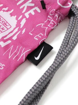 【KIDS】NIKE YTH GYM SACK-ACTIVE FUCHSIA/GUNSMOKE/WHT【BA6009-623-PINK】