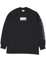 PRO CLUB BOX LOGO L/S TEE【PRC-BXLGLT-BK-BLACK】