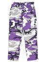 ROTHCO BDU PC CAMO PANTS-ULTRA VIOLET CAMOyRTC-7925-RTC-PURPLE CAMOz