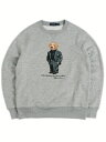 【送料無料】POLO RALPH LAUREN SUIT BEAR BEAR FLEECE SWEATSHIRT【710766808002-D-GREY】