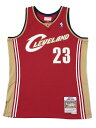 【送料無料】MITCHELL & NESS SWINGMAN JERSEY CAVALIERS 03-04 #23 LJ【SMJYGS18155-BURGUND...