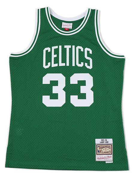 【送料無料】MITCHELL & NESS SWINGMAN JERSEY CELTICS 85 #33 L.BIRD【SMJYGS18142-KELLY GREEN】