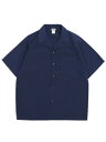 CALTOP DRESS CAMP SHIRT NAVYyCT-3003DC-NV-NAVYz