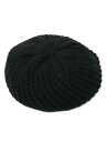 NEW HATTAN ACRYLIC KNIT BERETS【NH-3050BK-BLACK】